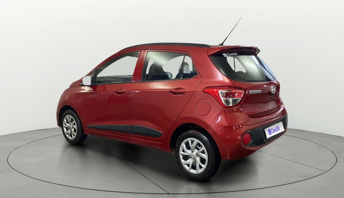 2019 Hyundai Grand i10 SPORTZ 1.2 KAPPA VTVT, Petrol, Manual, 51,691 km, Left Back Diagonal