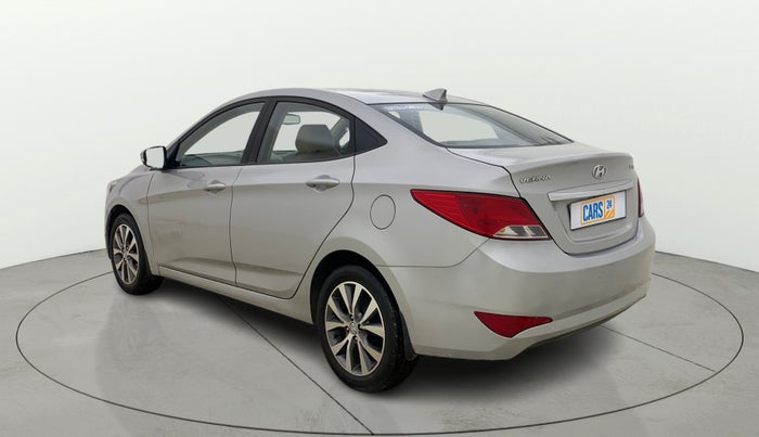 2017 Hyundai Verna 1.6 VTVT SX, Petrol, Manual, 35,102 km, Left Back Diagonal