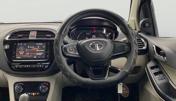 2022 Tata Tiago XZA PLUS PETROL, Petrol, Automatic, 22,189 km, Steering Wheel Close Up