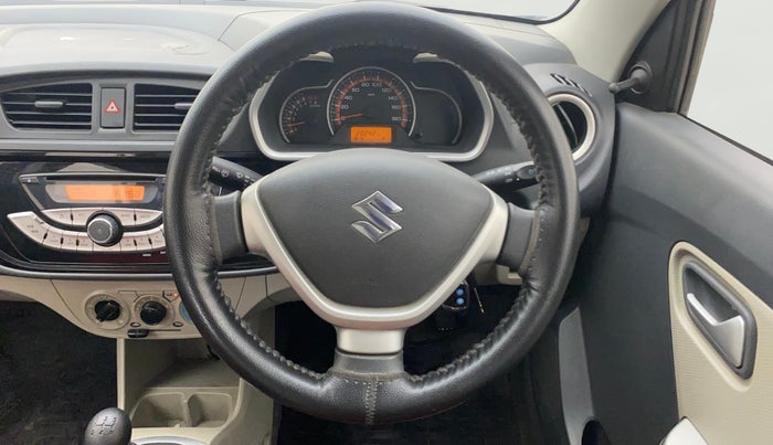 2015 Maruti Alto K10 VXI, Petrol, Manual, 20,222 km, Steering Wheel Close Up