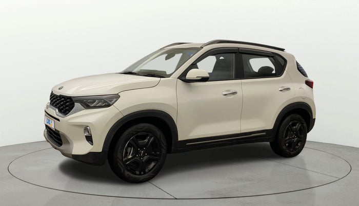 2021 KIA SONET HTX 1.0 IMT, Petrol, Manual, 9,222 km, Left Front Diagonal