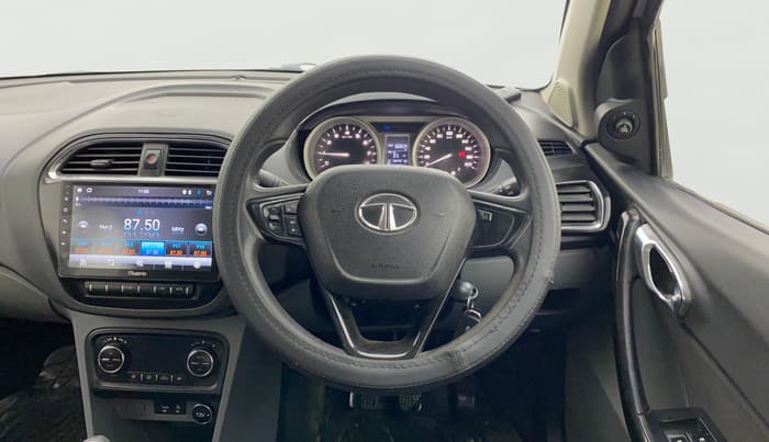 2017 Tata TIGOR XZ (O) PETROL, Petrol, Manual, 60,831 km, Steering Wheel Close Up