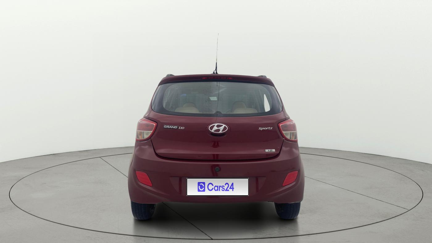 2016 Hyundai Grand i10 SPORTZ 1.2 KAPPA VTVT, Petrol, Manual, 76,688 km, Back/Rear