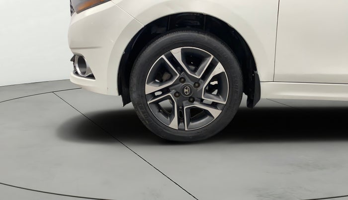 2017 Tata TIGOR XZ PETROL, Petrol, Manual, 47,384 km, Left Front Wheel