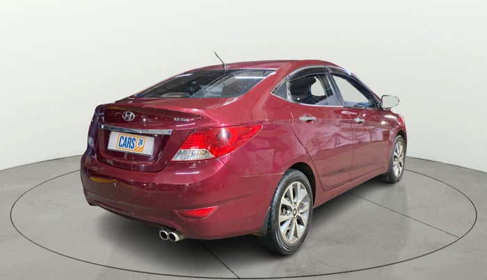 2014 Hyundai Verna FLUIDIC 1.6 VTVT SX, Petrol, Manual, 82,833 km, Right Back Diagonal