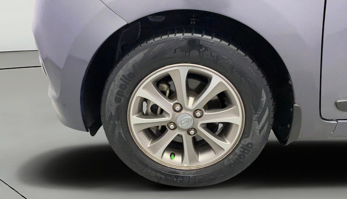 2016 Hyundai Grand i10 ASTA (O) AT 1.2 KAPPA VTVT, Petrol, Automatic, 79,667 km, Left Front Wheel