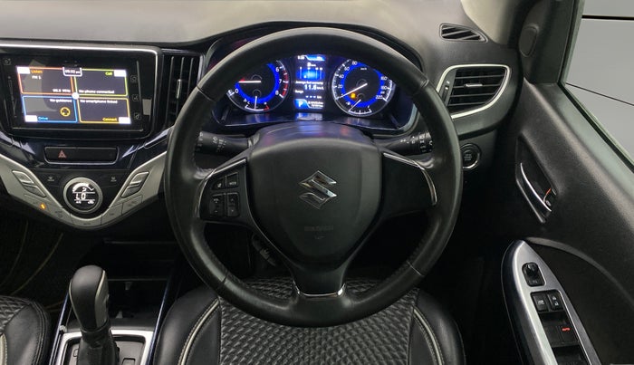 2018 Maruti Baleno ALPHA CVT PETROL 1.2, Petrol, Automatic, 70,064 km, Steering Wheel Close Up