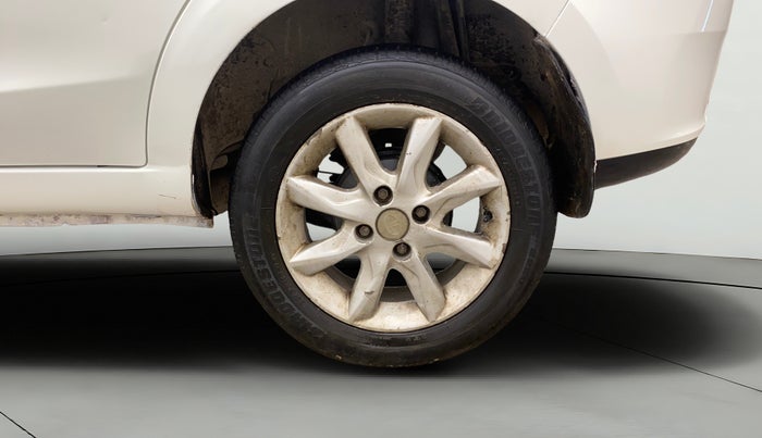 2014 Tata Zest XT PETROL, Petrol, Manual, 77,764 km, Left Rear Wheel