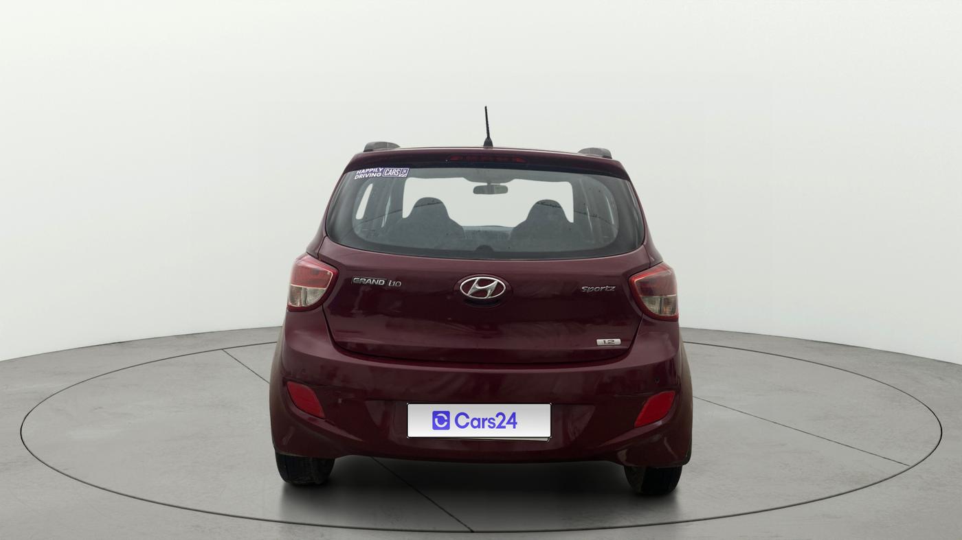 2014 Hyundai Grand i10 SPORTZ 1.2 KAPPA VTVT, Petrol, Manual, 77,670 km, Back/Rear