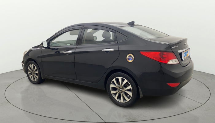 2014 Hyundai Verna FLUIDIC 1.6 VTVT SX, Petrol, Manual, 1,01,092 km, Left Back Diagonal