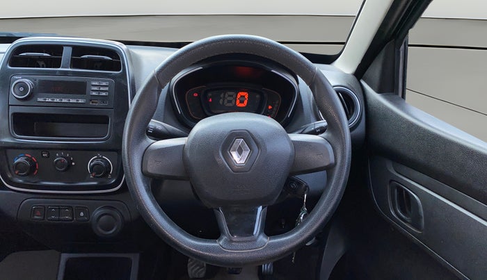 2019 Renault Kwid RXL, Petrol, Manual, 40,083 km, Steering Wheel Close Up
