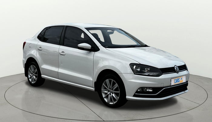2017 Volkswagen Ameo HIGHLINE PLUS 1.5L 16 ALLOY, Diesel, Manual, 1,08,066 km, Right Front Diagonal