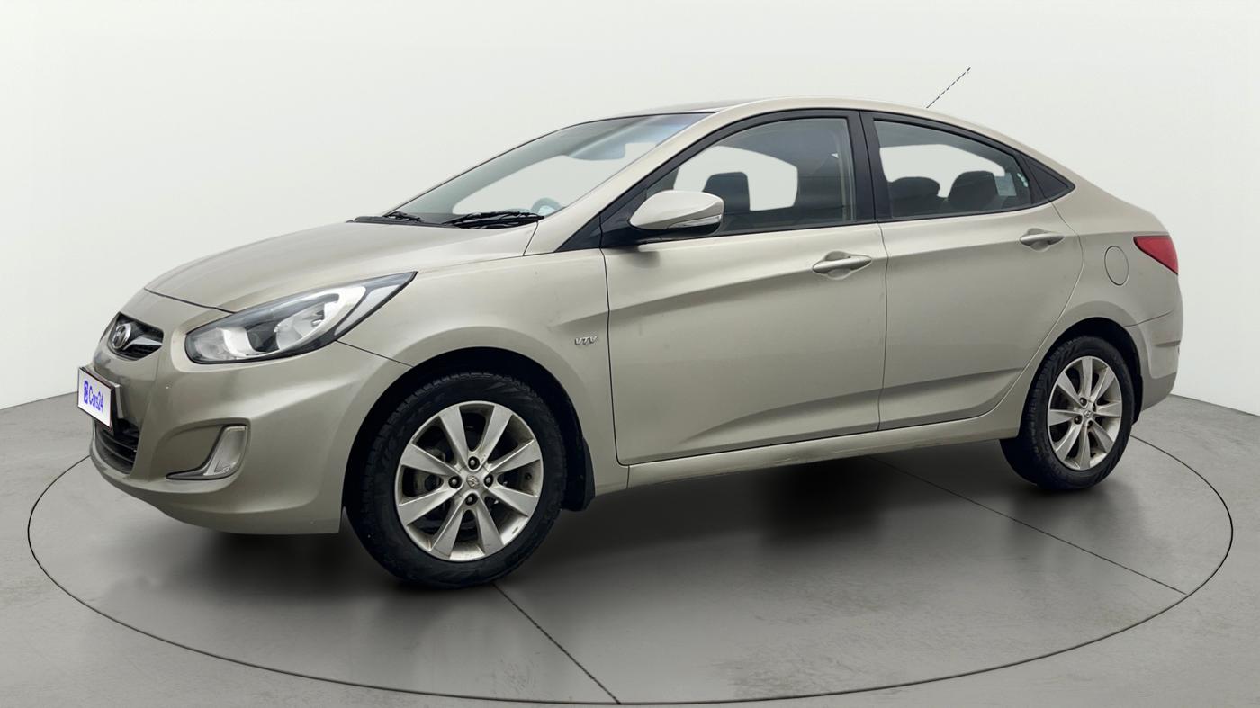 2012 Hyundai Verna FLUIDIC 1.6 VTVT SX, Petrol, Manual, 79,479 km, Left Front Diagonal