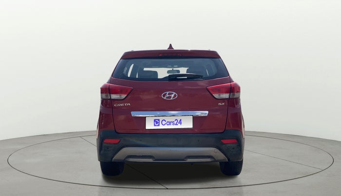 2018 Hyundai Creta SX 1.6 PETROL, Petrol, Manual, 1,23,472 km, Back/Rear