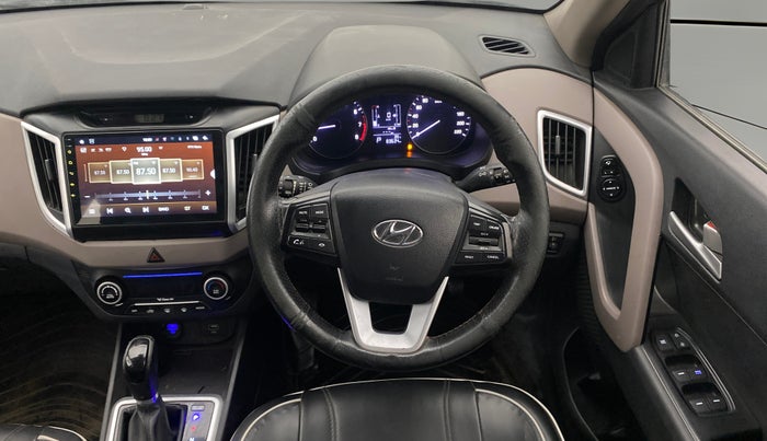 2018 Hyundai Creta SX AT 1.6 PETROL, Petrol, Automatic, 83,608 km, Steering Wheel Close Up
