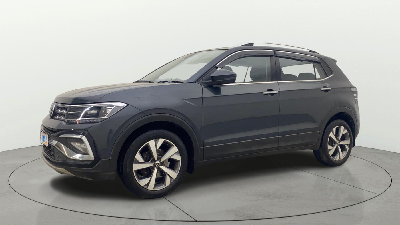 2022 Volkswagen TAIGUN TOPLINE 1.0 TSI MT, Petrol, Manual, 43,385 km, Left Front Diagonal