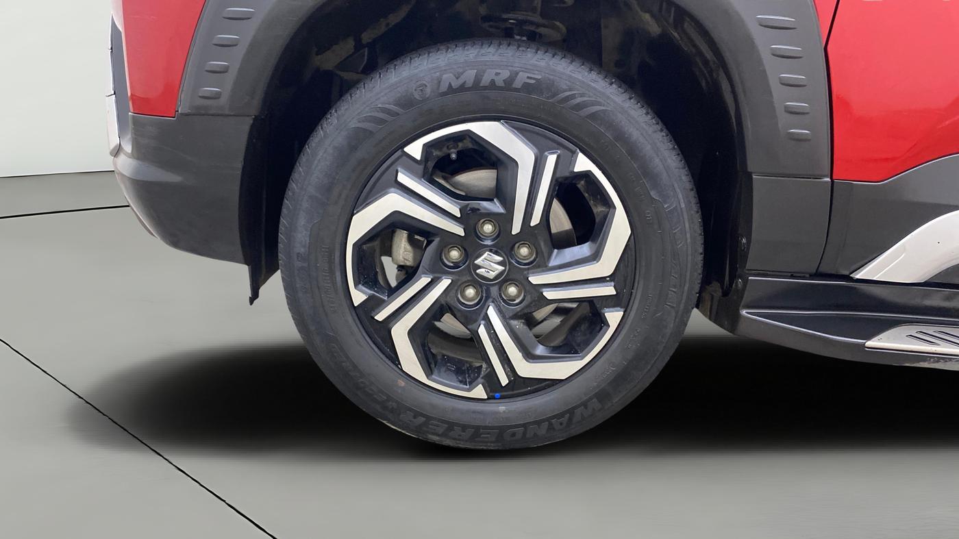 2023 Maruti BREZZA ZXI + SMART HYBRID DUAL TONE, Petrol, Manual, 39,742 km, Left Front Wheel