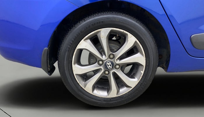 2015 Hyundai Xcent SX 1.2 (O), Petrol, Manual, 56,620 km, Right Rear Wheel