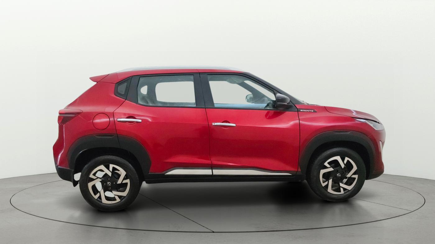 2023 Nissan MAGNITE XV TURBO CVT, Petrol, Automatic, 25,094 km, Right Side View