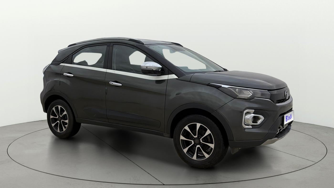 2020 Tata NEXON XZ PLUS PETROL, CNG, Manual, 91,246 km, Right Front Diagonal