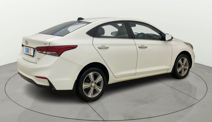 2017 Hyundai Verna 1.6 VTVT SX (O) AT, Petrol, Automatic, 71,150 km, Right Back Diagonal