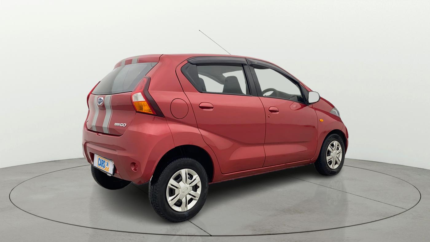 2018 Datsun Redi Go T(O) 1.0 AMT, Petrol, Automatic, 47,779 km, Right Back Diagonal