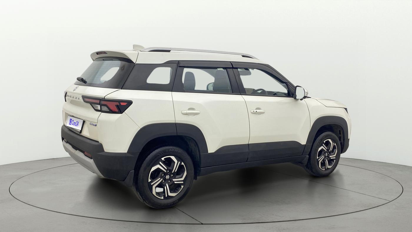 2024 Maruti BREZZA ZXI + SMART HYBRID, Petrol, Manual, 6,852 km, Right Back Diagonal