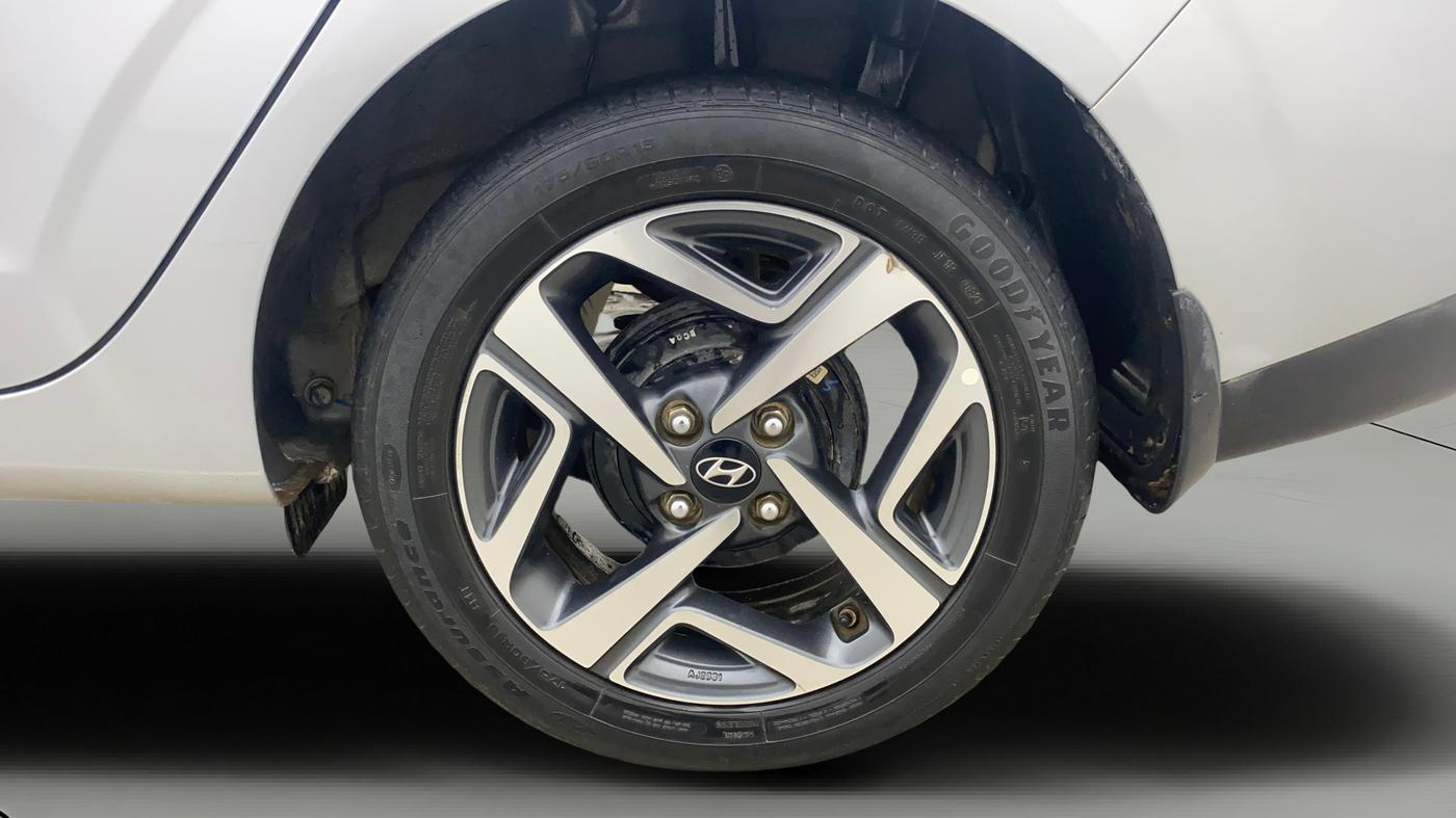 2021 Hyundai AURA SX PLUS 1.2 AMT, Petrol, Automatic, 26,914 km, Left Rear Wheel