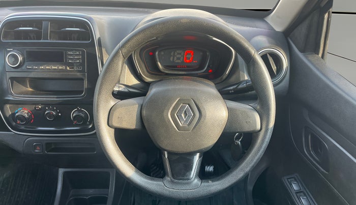 2017 Renault Kwid RXL, Petrol, Manual, 66,012 km, Steering Wheel Close Up