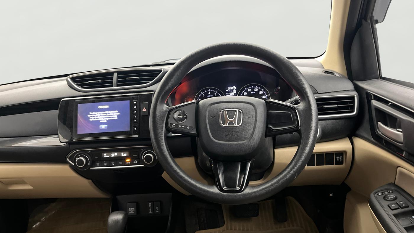 2019 Honda Amaze 1.2L I-VTEC VX CVT, Petrol, Automatic, 26,191 km, Steering Wheel Close Up