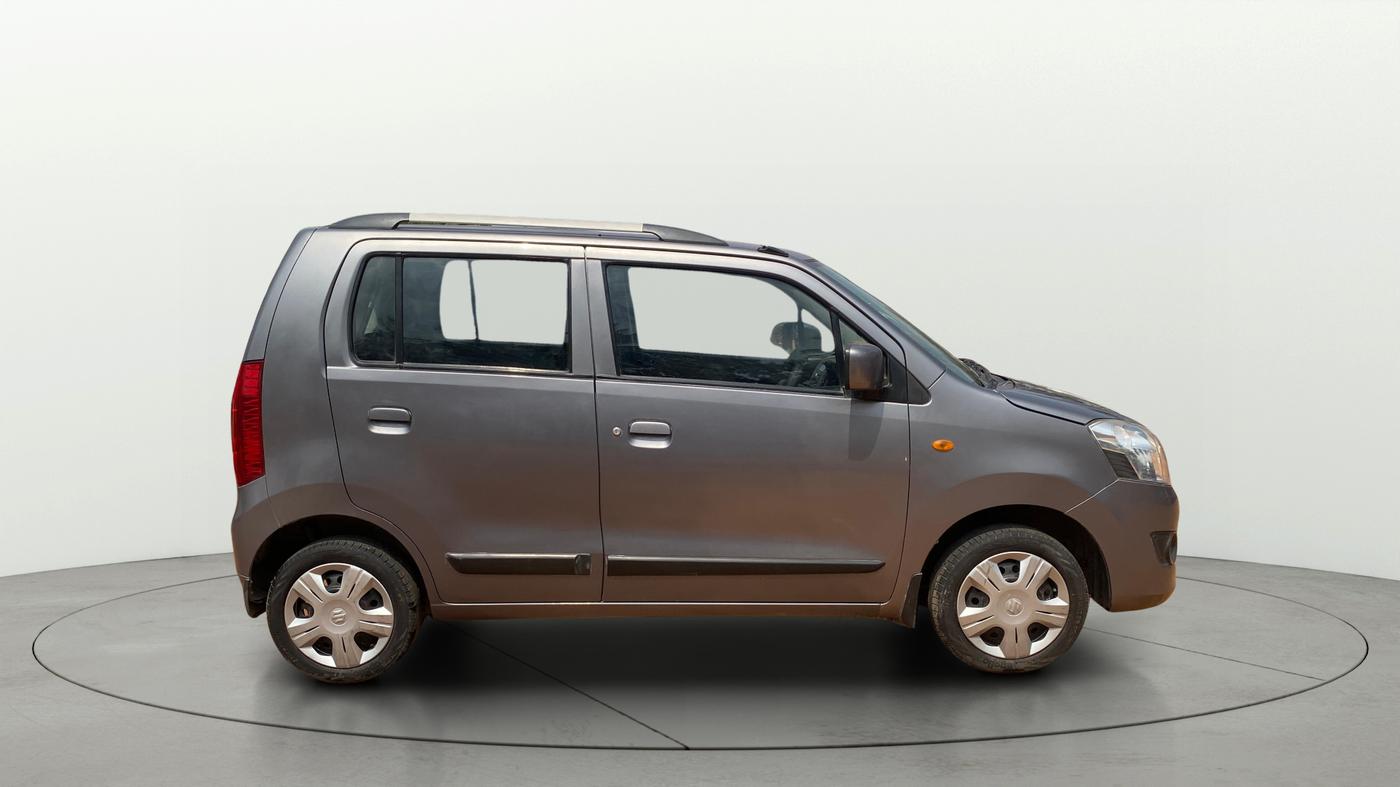 2016 Maruti Wagon R 1.0 VXI, Petrol, Manual, 63,740 km, Right Side View