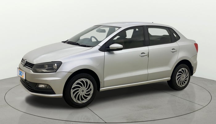 2017 Volkswagen Ameo COMFORTLINE 1.5 AT, Diesel, Automatic, 1,48,441 km, Left Front Diagonal