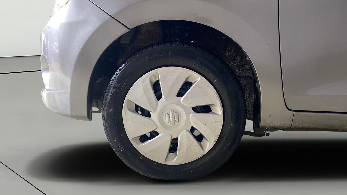 2014 Maruti Celerio VXI CNG, CNG, Manual, 1,09,624 km, Left Front Wheel