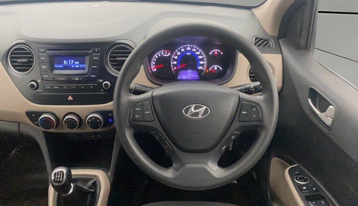 2015 Hyundai Grand i10 SPORTZ 1.2 KAPPA VTVT, Petrol, Manual, 45,848 km, Steering Wheel Close Up