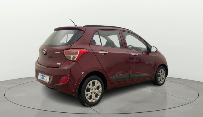 2015 Hyundai Grand i10 SPORTZ 1.2 KAPPA VTVT, Petrol, Manual, 1,90,239 km, Right Back Diagonal
