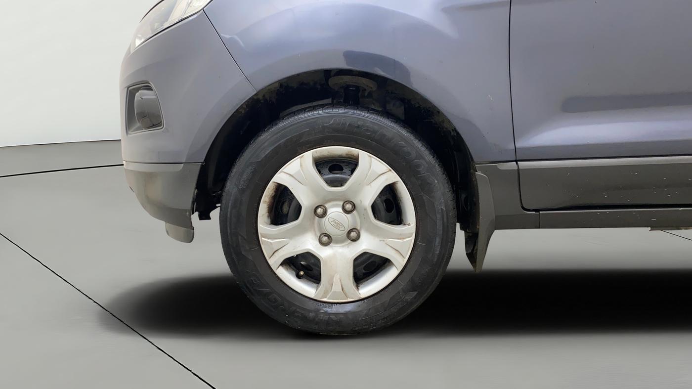 2014 Ford Ecosport AMBIENTE 1.5L DIESEL, Diesel, Manual, 1,06,742 km, Left Front Wheel