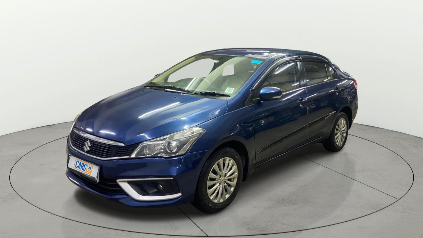 2022 Maruti Ciaz DELTA AT 1.5 SHVS PETROL, Petrol, Automatic, 48,196 km, Left Front Diagonal
