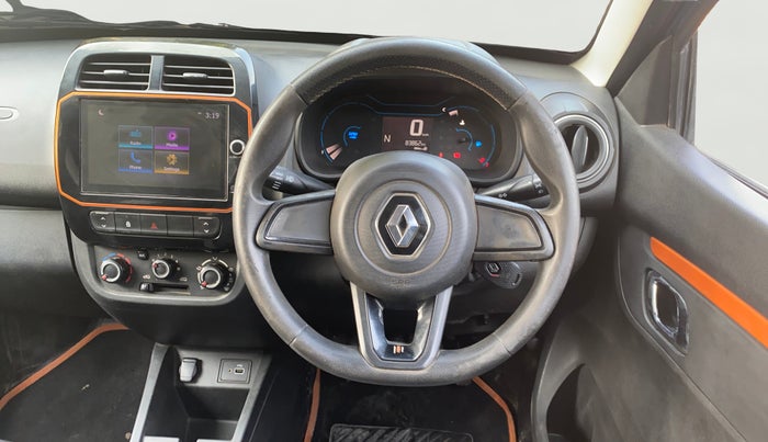 2019 Renault Kwid CLIMBER 1.0 AMT (O), Petrol, Automatic, 83,820 km, Steering Wheel Close Up