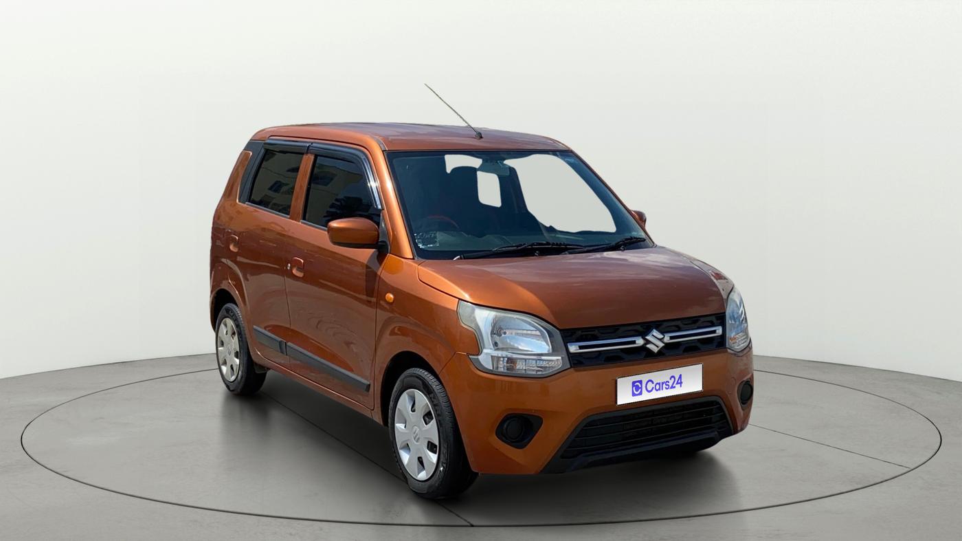 2019 Maruti New Wagon-R VXI 1.0, Petrol, Manual, 66,444 km, Right Front Diagonal