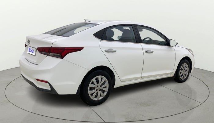 2019 Hyundai Verna 1.4 EX PETROL, Petrol, Manual, 43,835 km, Right Back Diagonal