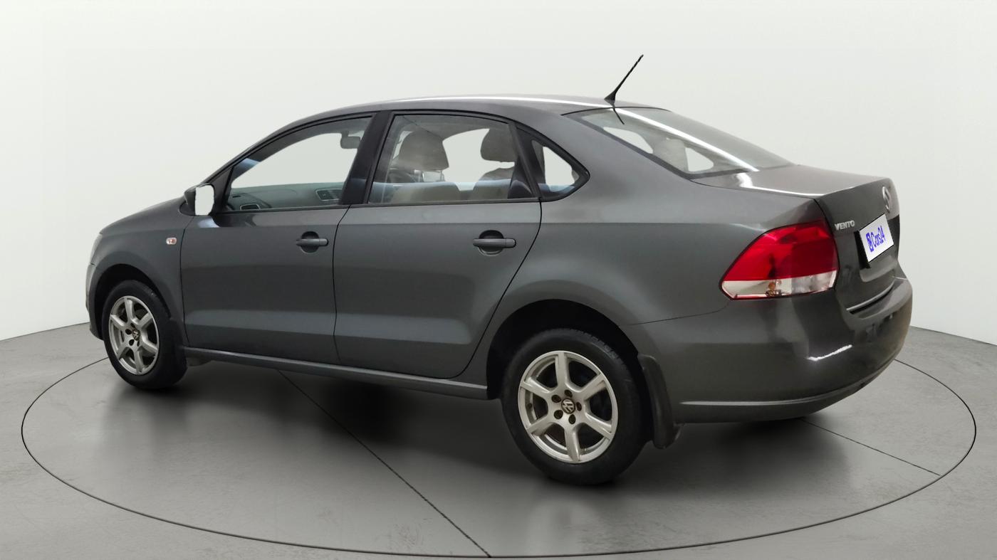 2014 Volkswagen Vento HIGHLINE 1.6 MPI, Petrol, Manual, 24,256 km, Left Back Diagonal