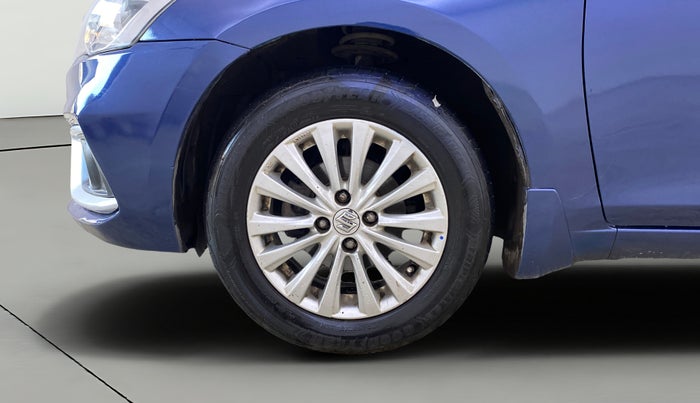 2020 Maruti Ciaz DELTA AT 1.5 SHVS PETROL, Petrol, Automatic, 74,819 km, Left Front Wheel