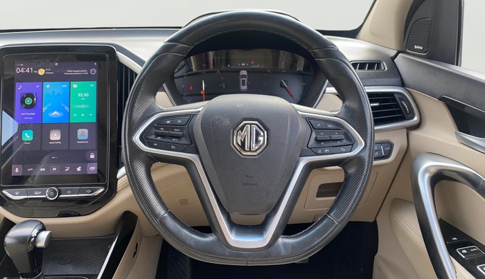 2021 MG HECTOR SHARP 1.5 PETROL CVT, Petrol, Automatic, 78,642 km, Steering Wheel Close Up