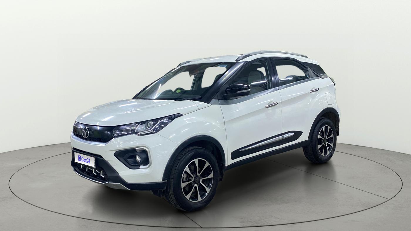 2020 Tata NEXON  XZ Plus LUXS Jet, Petrol, Manual, 55,986 km, Left Front Diagonal