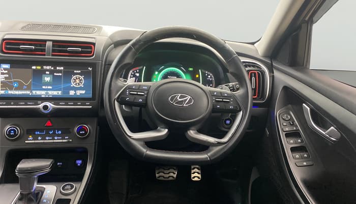 2020 Hyundai Creta SX (O) 1.4 TURBO DCT, Petrol, Automatic, 79,554 km, Steering Wheel Close Up
