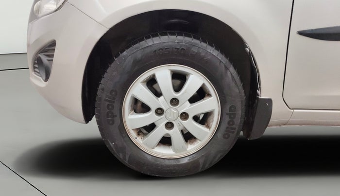 2013 Maruti Ritz ZXI, Petrol, Manual, 57,961 km, Left Front Wheel