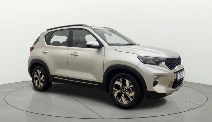 2023 KIA SONET HTX 1.0 DCT, Petrol, Automatic, 9,601 km, Right Front Diagonal