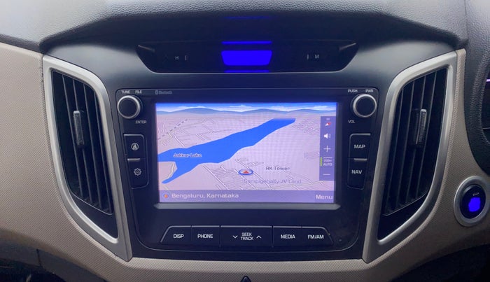 2017 Hyundai Creta SX PLUS AT 1.6 PETROL, Petrol, Automatic, 1,13,645 km, Air Conditioner