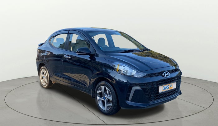 2024 Hyundai AURA SX 1.2 CNG, CNG, Manual, 16,272 km, Right Front Diagonal