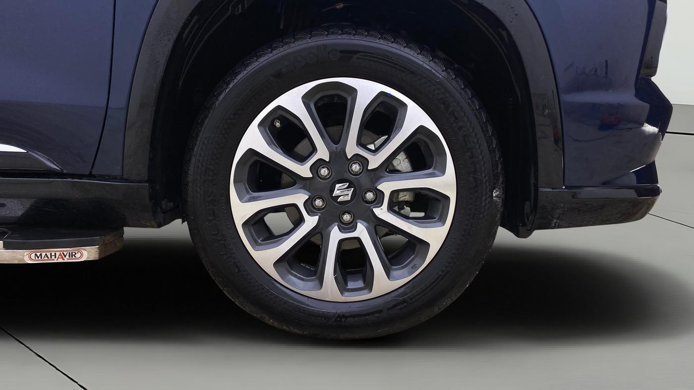 2024 Maruti Grand Vitara ALPHA PLUS HYBRID ECVT, Hybrid, Automatic, 9,618 km, Right Front Wheel